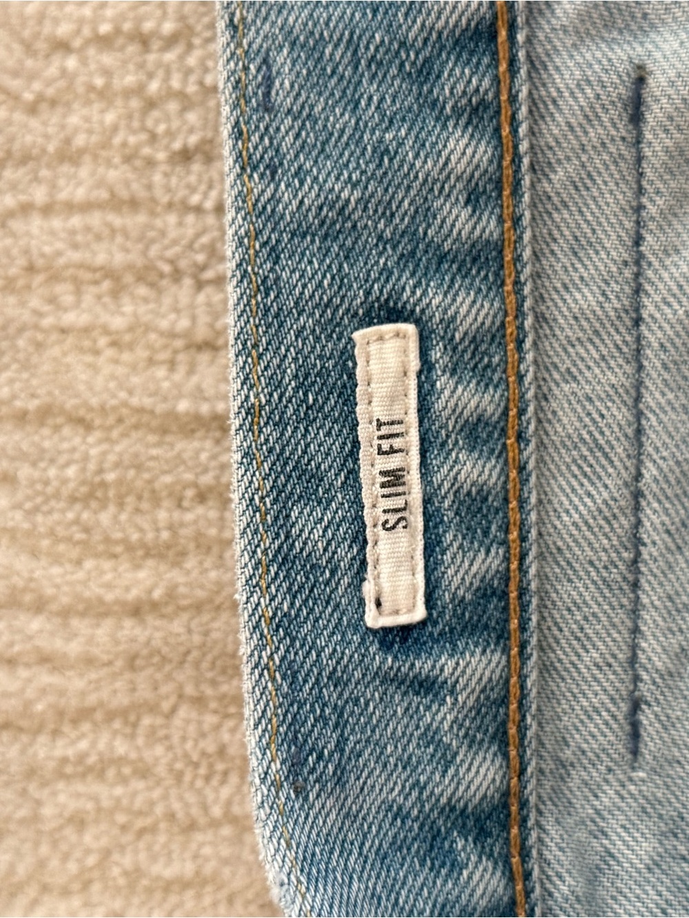 Todd Snyder Light Wash Slim Fit Jeans - Light Indigo - Picture 7 of 10